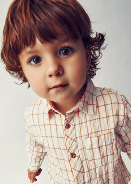 Mayoral Erkek Bebek Kareli Gömlek - 6
