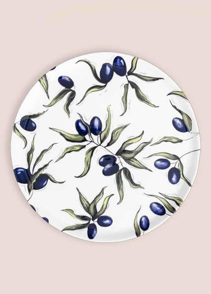 The Mia Olivos Servis Tabağı 30 Cm OVS0006 - Resim 5