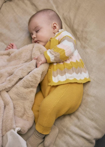 Mayoral Newborn Kız Bebek Triko Salopet Takım ürün görseli