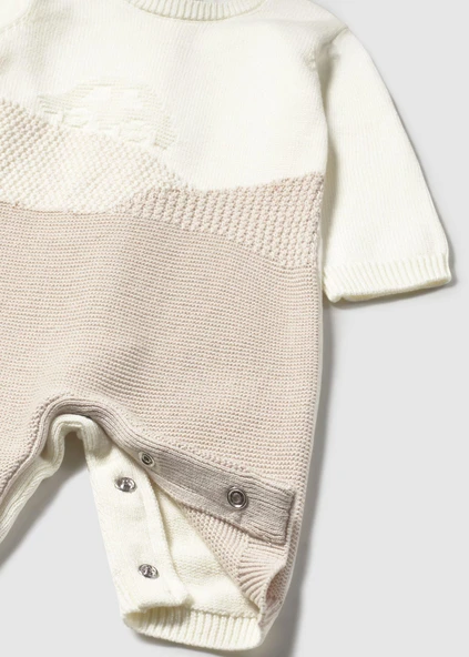 Mayoral Newborn Erkek Bebek Triko Tulum - 2