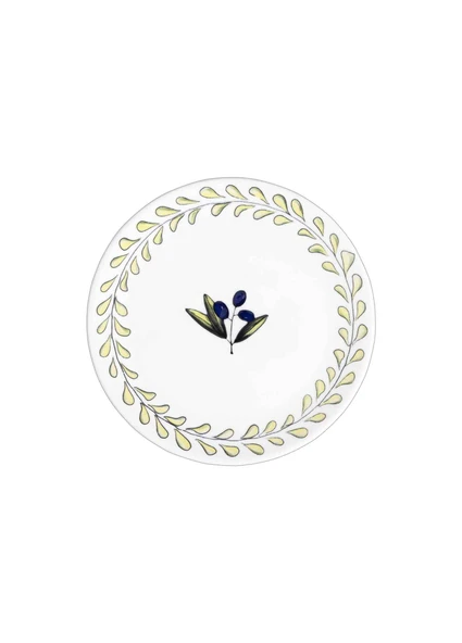 The Mia Olivos Pasta Tabağı 6lı Set 19 cm OVS0002 - Resim 2