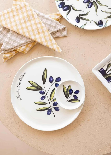 The Mia Olivos Servis Tabağı 30 Cm OVS0005 - Resim 2