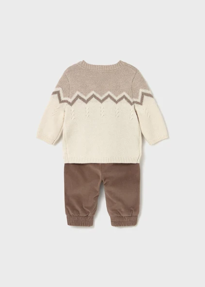 Mayoral Newborn Erkek Bebek Kazak Ve Pantolon Set - 2