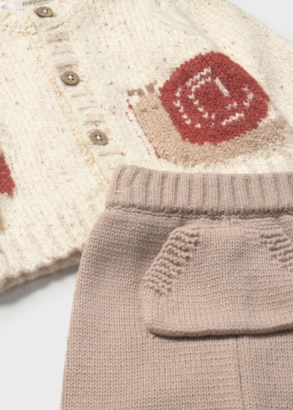 Mayoral Newborn Erkek Bebek Triko Takım - Resim 4