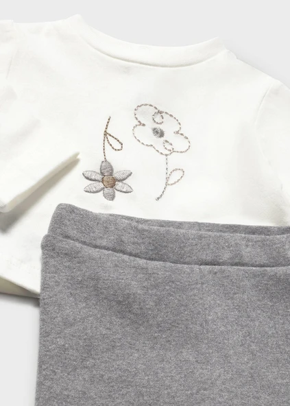 Mayoral Newborn Kız Bebek Tayt Takım 2li - 3