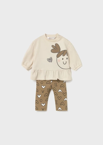 Mayoral Newborn Kız Bebek Tayt Takım 4 Parçalı - Resim 2