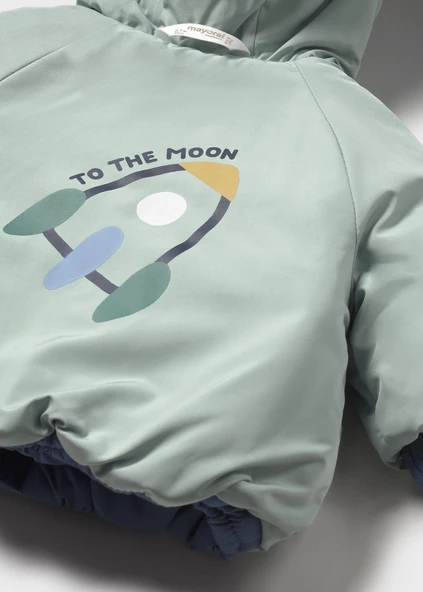 Mayoral Newborn Erkek Bebek Çift Taraflı Mont - Resim 3