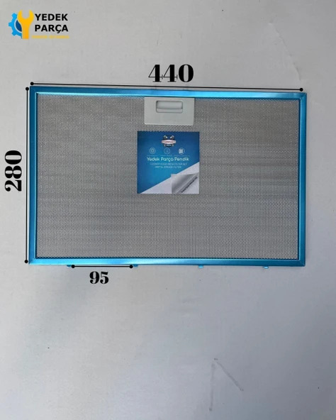 Arçelik Uyumlu P 42 MCI Davlumbaz Metal Filtresi ürün görseli