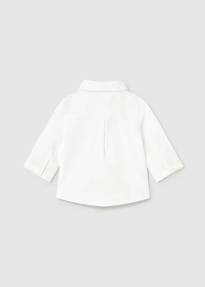 Mayoral Newborn Erkek Bebek Papyonlu Uzun Kol Gömlek - Resim 2