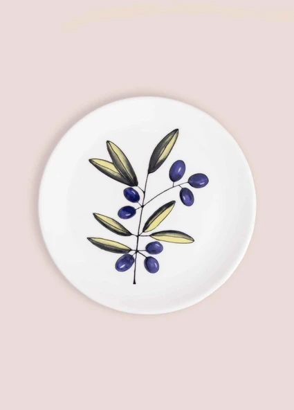 The Mia Olivos Servis Tabağı 6lı Set 26 cm OVS0003 - Resim 6