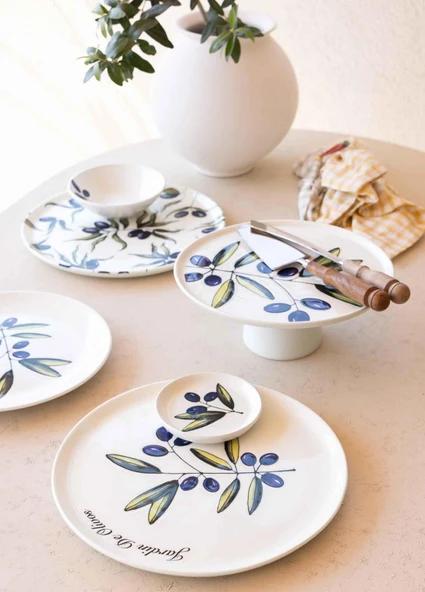 The Mia Olivos Sosluk Çerezlik 6lı Set 10 cm - Resim 8