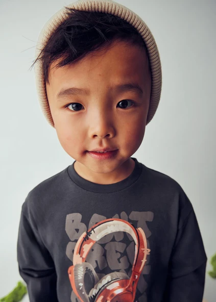 Mayoral Erkek Çocuk Baskılı Sweatshirt - Resim 5