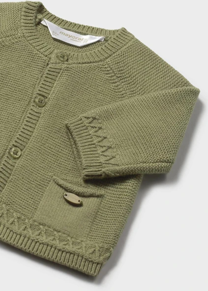 Mayoral Newborn Erkek Bebek Düğmeli Hırka - 3