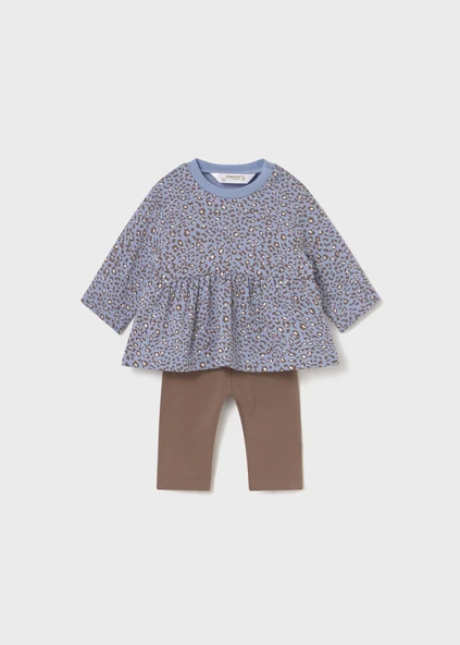 Mayoral Newborn Kız Bebek Tayt Takım 2li - Resim 2