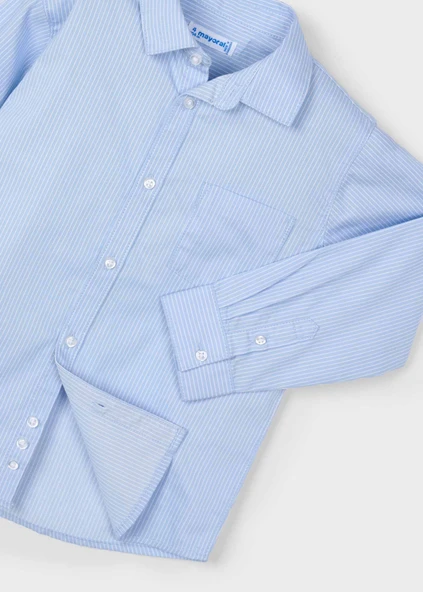 Mayoral Erkek Çocuk Uzun Kol Gömlek - Resim 4