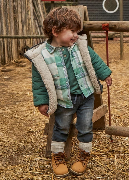 Mayoral Erkek Bebek Lastik Belli Yumuşak Kot Pantolon