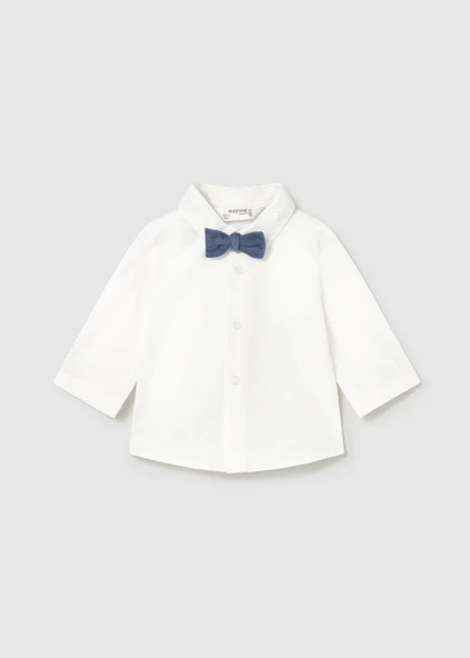 Mayoral Newborn Erkek Bebek Papyonlu Uzun Kol Gömlek ürün görseli