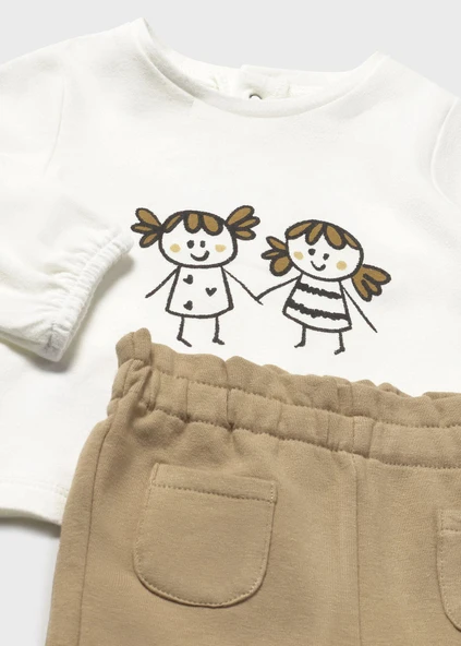 Mayoral Newborn Kız Bebek Eşofman Takım - Resim 2