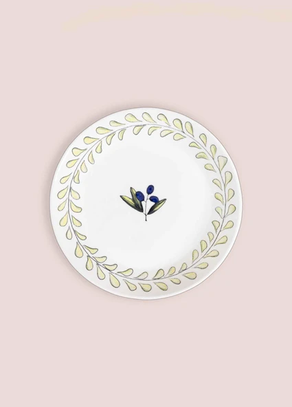 The Mia Olivos Pasta Tabağı 6lı Set 19 cm OVS0002 - Resim 6