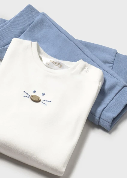Mayoral Newborn Erkek Bebek Eşofman Takım - Resim 4