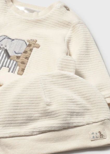 Mayoral Newborn Erkek Bebek Eşofman Takım - Resim 3