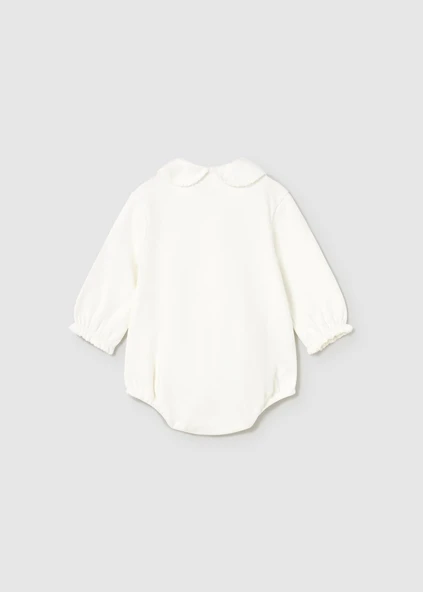 Mayoral Newborn Kız Bebek Uzun Kol Body - Resim 2