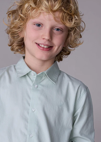 Mayoral Erkek Çocuk Uzun Kol Gömlek - Resim 5