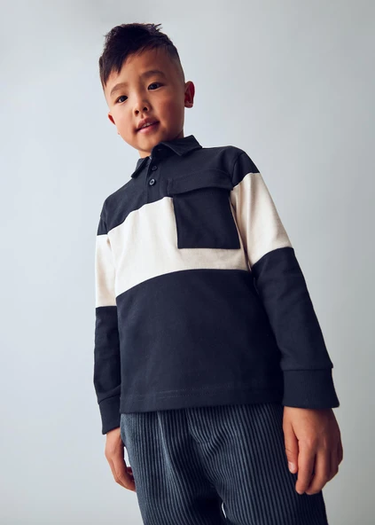 Mayoral Erkek Çocuk Yakalı Sweatshirt - Resim 5