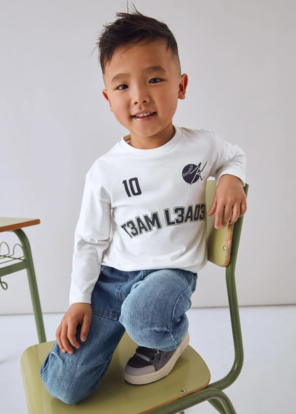 Mayoral Erkek Çocuk Baskılı Sweatshirt - Resim 6