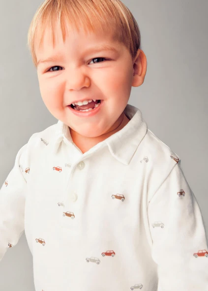 Mayoral Erkek Bebek Yakalı Sweatshirt - Resim 5