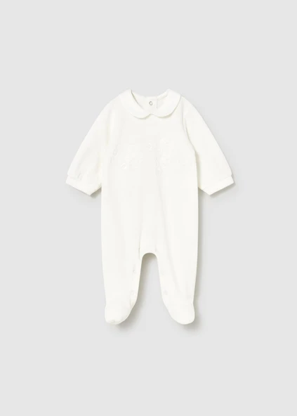 Mayoral Newborn Kız Bebek Kadife Tulum ürün görseli