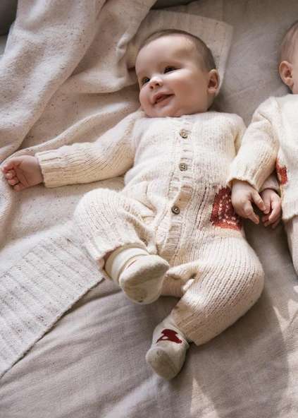 Mayoral Newborn Erkek Bebek Triko Tulum