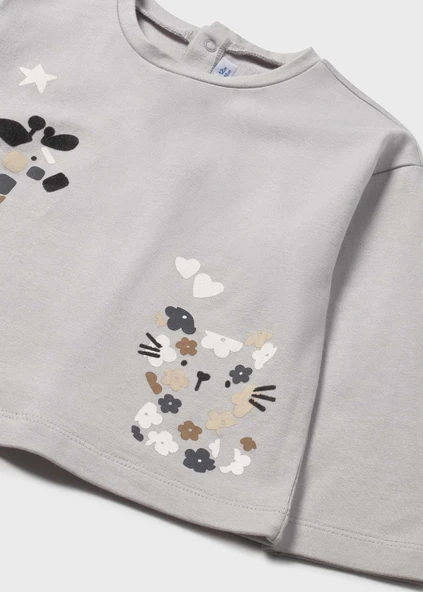 Mayoral Kız Bebek Sweatshirt - Resim 3