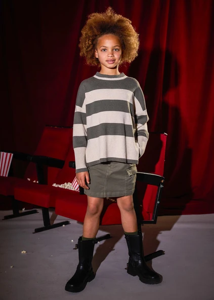 Mayoral Kız Çocuk Gabardin Etek - Resim 5