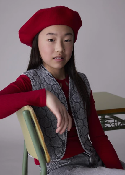 Mayoral Kız Çocuk Kapitone Yelek - 6