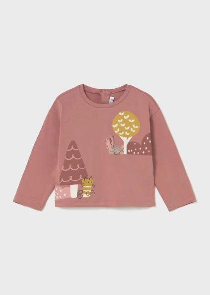 Mayoral Kız Bebek Sweatshirt - 1