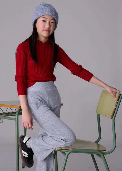 Mayoral Kız Çocuk Kadife Pantolon - 6