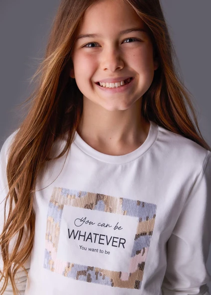 Mayoral Kız Çocuk Sweatshirt - Resim 5