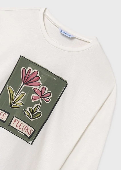 Mayoral Kız Çocuk Sweatshirt - Resim 4