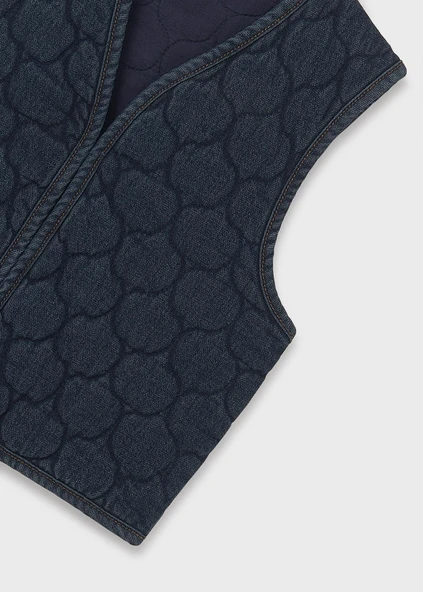 Mayoral Kız Çocuk Kapitone Yelek - Resim 4