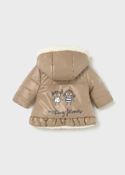 Mayoral Newborn Kız Bebek Çift Taraflı Mont - 2