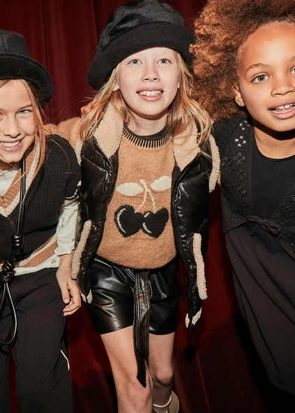 Mayoral Kız Çocuk Deri Şort ürün görseli