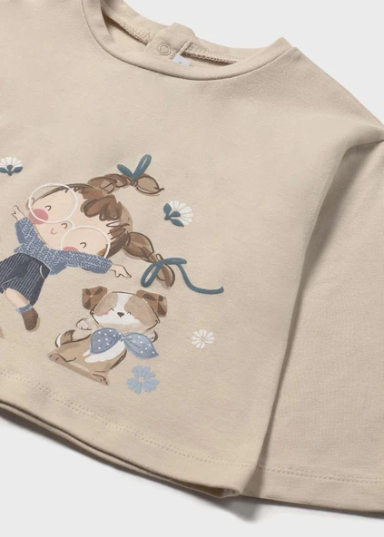 Mayoral Kız Bebek Sweatshirt - 3