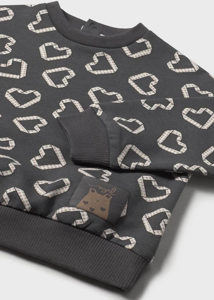 Mayoral Kız Bebek Sweatshirt - Resim 3