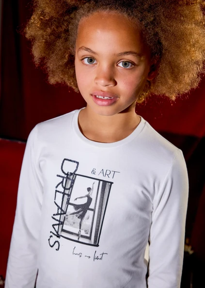 Mayoral Kız Çocuk Sweatshirt - Resim 5