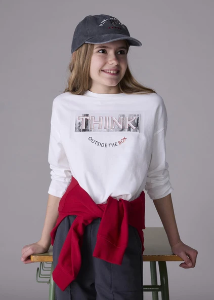 Mayoral Kız Çocuk Sweatshirt - Resim 5