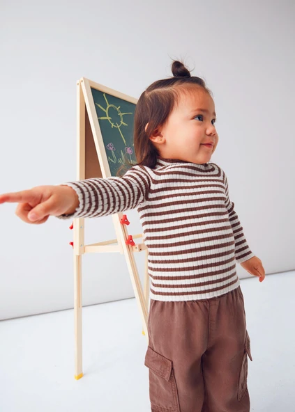 Mayoral Kız Bebek Balıkçıyaka Örme - Resim 6