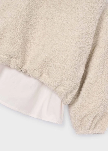 Mayoral Kız Çocuk Peluş Sweatshirt - Resim 4