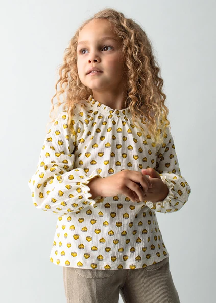 Mayoral Kız Çocuk Çilekli Bluz