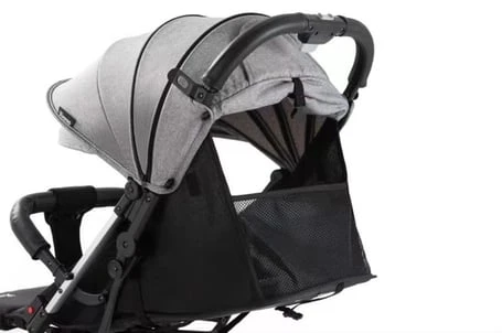 Yoyko Quantum Grey-Silver Kabin Tipi Bebek Arabası - Resim 5